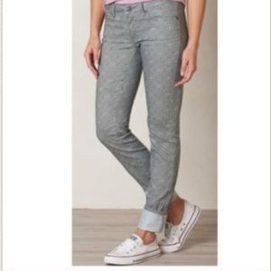 Prana | Kara Gray patterned pants 6
